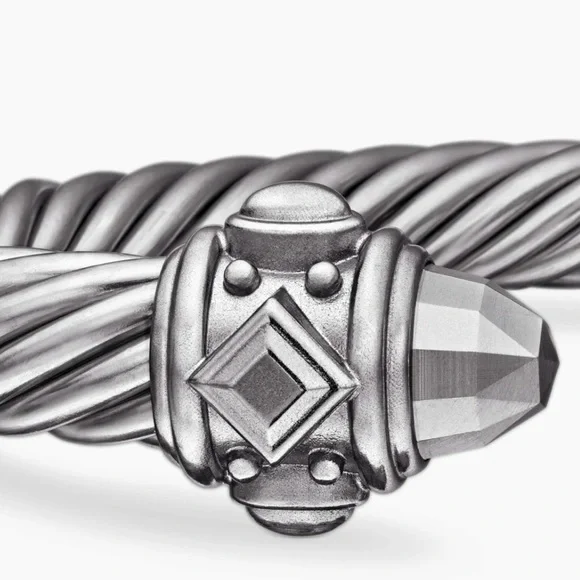 David Yurman Renaissance Classic Cable Bracelet in grey aluminum - Picture 5 of 6